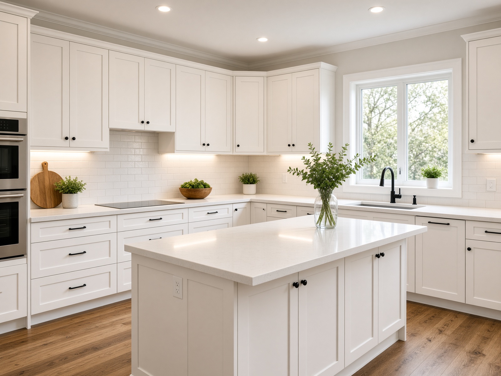 Kitchen remodel after work in The Woodlands, TX